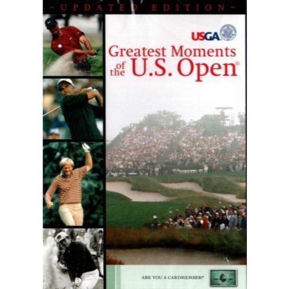Greatest Moments Of The U.S. Open Updated Edition DVD NEW Sealed
